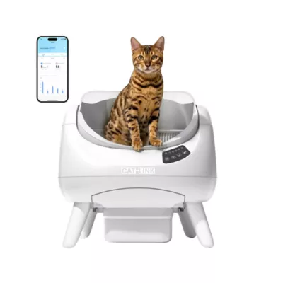 Catlink Open-X Multicat Smart Self Cleaning Cat Litterbox W/ Remote App Control & Open Top Design - Image 1