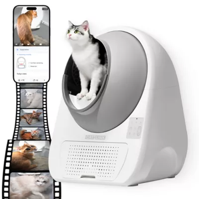 Catlink Pro-Ultra Self-Cleaning Cat Litter Box W/ Built-In Camera & 2-Way Audio, Remote App Control - Image 2
