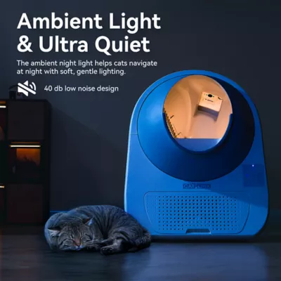Catlink Pro-Ultra Self-Cleaning Cat Litter Box W/ Built-In Camera & 2-Way Audio, Remote App Control - Image 6