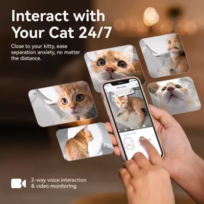 Catlink Pro-Ultra Self-Cleaning Cat Litter Box W/ Built-In Camera & 2-Way Audio, Remote App Control - Image 9