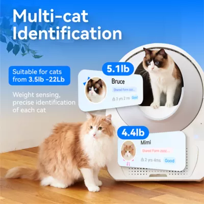 Catlink Scooper Pro-X Luxury Self-Cleaning Cat Litter Box W/ Remote App Control & 4 Cleaning Modes - Image 4