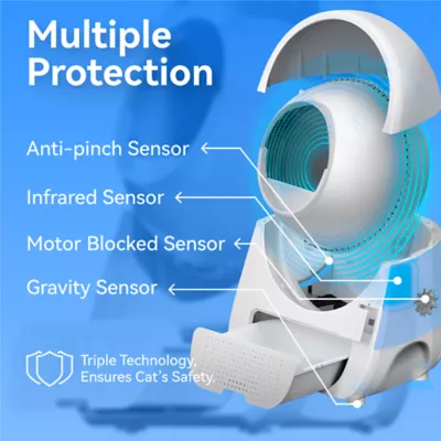 Catlink Scooper Pro-X Luxury Self-Cleaning Cat Litter Box W/ Remote App Control & 4 Cleaning Modes - Image 6
