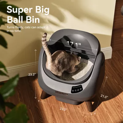 Catlink Open-X Self-Cleaning Smart Litter Box W/ Remote App Monitoring For Single Cat Households - Image 4