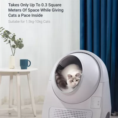 Catlink Scooper Young Pro-X Self-Cleaning Cat Litter Box W/ Deodorizing Filter For Odor Control - Image 6