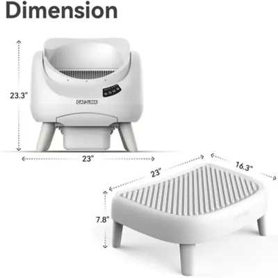 Catlink Ramp For Scooper Open-X/ Scoop Robot Pro For Improved Accessibility, Easy-To-Clean - Image 4