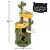 Yaheetech Cactus Cat Tree, Cute Cat House with Large Condo - Green image thumbnail 3