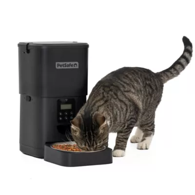 PetSafe® FlexFeed Automatic Pet Feeder, Black, 8 Cup Capacity - Image 1