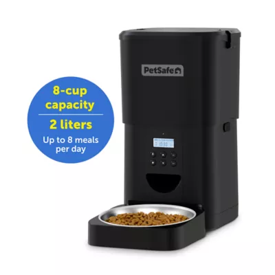 PetSafe® FlexFeed Automatic Pet Feeder, Black, 8 Cup Capacity - Image 3