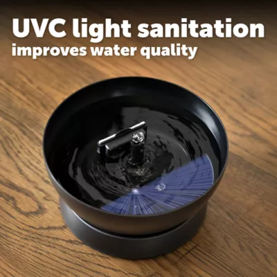 PetSafe® HydroSphere 60 oz Cordless Pet Fountain, Black, Rechargeable Battery, Filter Included - Image 7