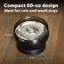 PetSafe® HydroSphere 60 oz Cordless Pet Fountain, Black, Rechargeable Battery, Filter Included image thumbnail 9