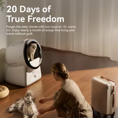 Catlink Scoop Robot Pro Self-Cleaning Litter Box For Multi-Cat Households W/ Remote App Monitoring - Image 6