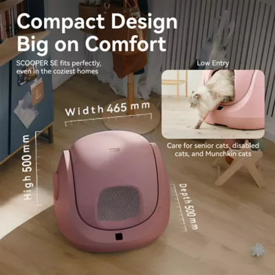 Catlink Scooper SE Litter Box For Multi-Cat Households W/ Remote App Monitoring & Auto Cleaning - Image 3