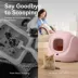 Catlink Scooper SE Litter Box For Multi-Cat Households W/ Remote App Monitoring & Auto Cleaning image thumbnail 5