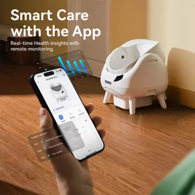 Catlink Open-X Multicat Smart Self Cleaning Cat Litterbox W/ Remote App Control & Open Top Design - Image 6