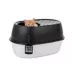 IRIS XXL Top Entry Cat Litter Box with Scoop, Covered Cat Litter Box, Black & White image thumbnail 2