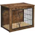 Yaheetech Dog Crate-Furniture with Cushion with Double Doors/Adjustable Feet image thumbnail 1