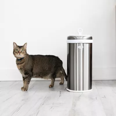 Ubbi Pet Waste Pail For Dogs & Cats, Locks in Odors,Compatible W/ Standard Kitchen Trash Bag - Image 3