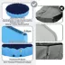 Yaheetech Foldable Dog Pool Collapsible Hard Plastic Dog Swimming Pool - Scalloped Edge image thumbnail 4