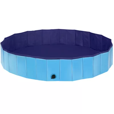Yaheetech Foldable Dog Pool Collapsible Hard Plastic Dog Swimming Pool - Image 1