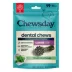 Chewsday Large Dog Dental Treat - Enzyme Infused, Fresh Mint Flavor image thumbnail 1