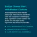 Chewsday Small Dog Dental Treat - Enzyme Infused, Fresh Mint Flavor image thumbnail 6
