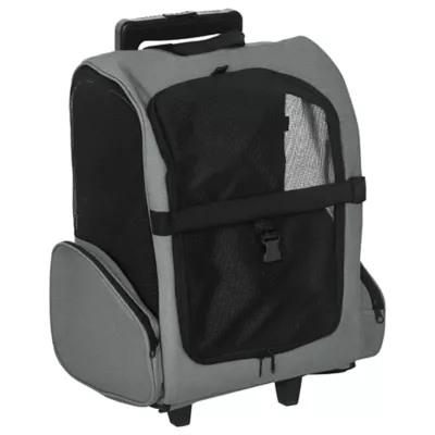 PawHut 2-IN-1 Pet Carrier - Backpack and Roller with Handle - Cats and Dogs up to 9lbs - Image 1