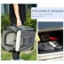 PawHut 24" Foldable Pet Carrier with Removable Mat, Breathable Mesh, Soft Side Pet Travel Carrier image thumbnail 6