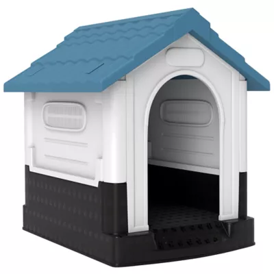 PawHut Indoor/Outdoor Dog House w/ Vents - For Small Dogs - Image 1