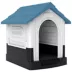 PawHut Indoor/Outdoor Dog House w/ Vents - For Small Dogs image thumbnail 1
