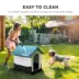 PawHut Indoor/Outdoor Dog House w/ Vents - For Small Dogs image thumbnail 5