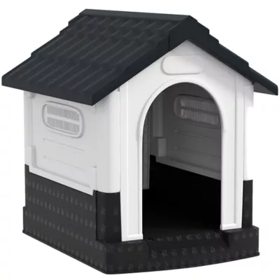 PawHut Indoor/Outdoor Dog House w/ Vents - For Small Dogs - Image 1