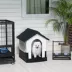 PawHut Indoor/Outdoor Dog House w/ Vents - For Small Dogs image thumbnail 2