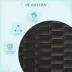 PawHut Rattan Dog House with Canopy, Water-Resistant Cushion, for Medium Dogs image thumbnail 5