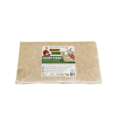 Cranky Frank Fibre Cage Liner - 7 Pack - Super Absorbent, Odor Blocking, All Natural, Dust-Free - Image 1