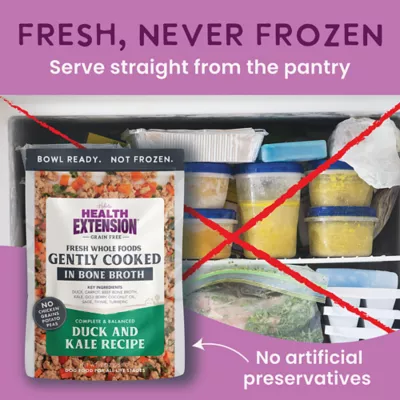 Health Extension Gently Cooked Grain Free Wet Dog Food - Duck & Kale Recipe - Image 3