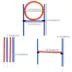 PawHut Dog Agility Training Kit - High Jump, Weave Pole, Ring image thumbnail 3