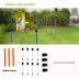 PawHut Dog Agility Training Kit - High Jump, Weave Pole, Ring image thumbnail 6
