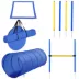 PawHut Dog Agility Starter Kit -Tunnel, Weave Poles, High Jump image thumbnail 1