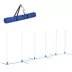 PawHut Adjustable Dog Agility Training Obstacle Set with Weaves Poles and Storage Bag image thumbnail 1