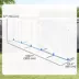 PawHut Adjustable Dog Agility Training Obstacle Set with Weaves Poles and Storage Bag image thumbnail 3