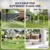 PawHut Adjustable Dog Agility Training Obstacle Set with Weaves Poles and Storage Bag image thumbnail 6
