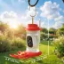 PawHut Smart Hummingbird Feeder with Camera, AI Identifier of 16,000 birds, 2K HD Video, 3W Solar image thumbnail 3