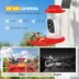PawHut Smart Hummingbird Feeder with Camera, AI Identifier of 16,000 birds, 2K HD Video, 3W Solar image thumbnail 5