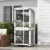 PawHut Outdoor Catio, Elevated Design, with Wheels, Resting Box, Water-Resistant, Multi Platforms image thumbnail 2