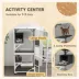 PawHut Outdoor Catio, Elevated Design, with Wheels, Resting Box, Water-Resistant, Multi Platforms image thumbnail 4