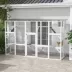 PawHut Large Outdoor Catio with Condos, Platforms, Doors, Ladders, Weather-Resistant Roof image thumbnail 2