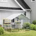 PawHut 94.5" Extra Large Metal Outdoor Catio with Waterproof Cover, 2 Resting Boxes, 7 Platforms image thumbnail 3