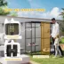PawHut Weld Wire Catio Outdoor Indoor with Waterproof Cover, 4 Jumping Platforms, Hammock image thumbnail 6