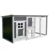PawHut 63" Chicken Coop, Wooden Hen House, with Nesting Box and Run image thumbnail 1
