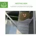 PawHut 63" Chicken Coop, Wooden Hen House, with Nesting Box and Run image thumbnail 6